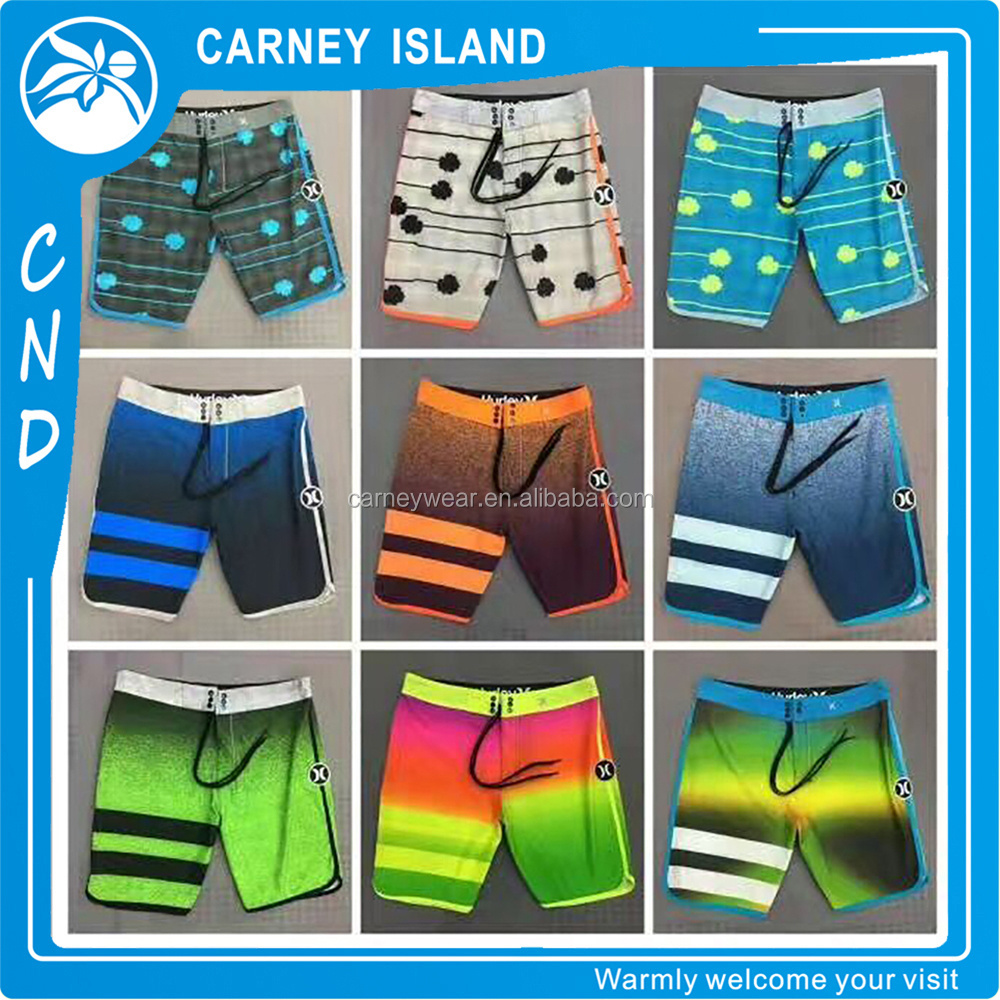 black ladies women boy kids design your own logoflag hurley style fishing blank flag wholesale stretch custom mens board shorts