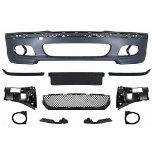 E46 MT Style M-Tech Front Bumper Car Exterior Accessories Front Bumper Body Kits For BMW 3 Series E46 1999-2004