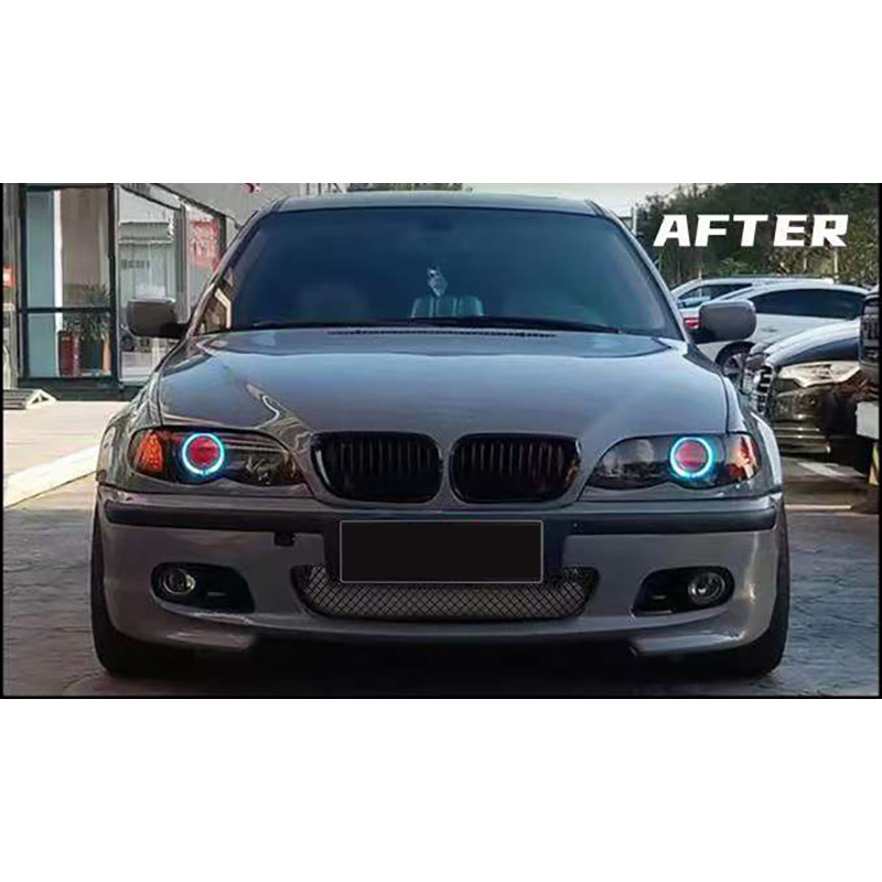 E46 MT Style M-Tech Front Bumper Car Exterior Accessories Front Bumper Body Kits For BMW 3 Series E46 1999-2004