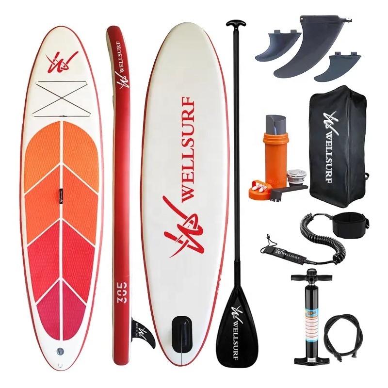 2024 Hot Sale SUP Board Inflatable Cheap Paddle Boards Surfboard With All Accessories