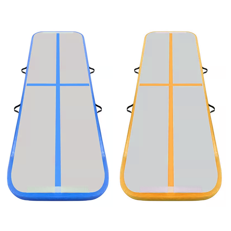 Custom Size/Logo Pattern pvc Wrestling Floor Floating Yoga Jumping Tumbling Tumble Air Track Inflatable Gymnastics Mat