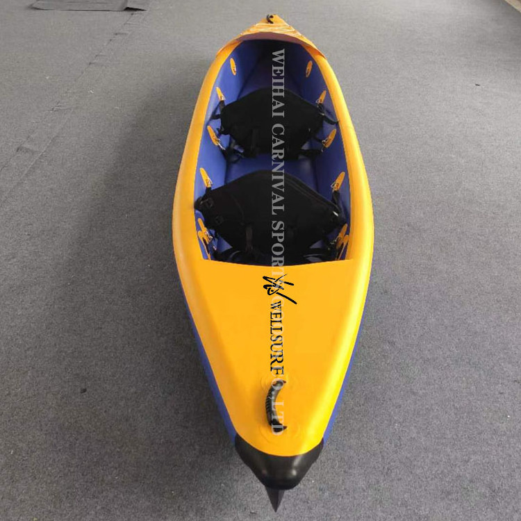 Factory Customized 2 Person Inflatable Kayak Boat Canoe For Rowing/Touring/Rafting