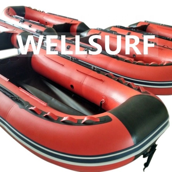 12ft 390cm High Quality PVC Foldable Inflatable Rubber Boat Rowing Boats For Fishing