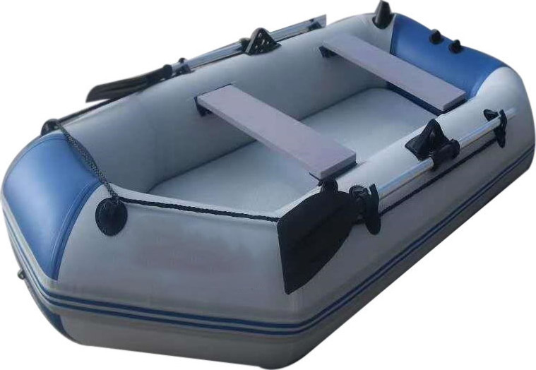 2024 Hot selling Factory Price 3 Person Inflatable Fishing Boat Rowing Kayak Canoe Air Floor With Free Accessories