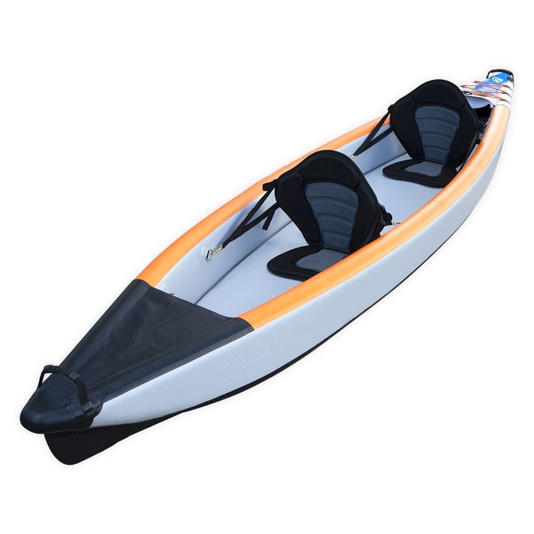 Factory Customized 2 Person Inflatable Kayak Boat Canoe For Rowing/Touring/Rafting