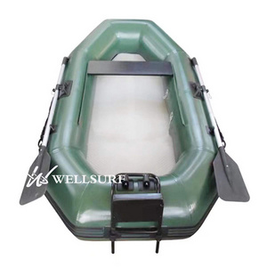 2024 Hot selling Factory Price 3 Person Inflatable Fishing Boat Rowing Kayak Canoe Air Floor With Free Accessories