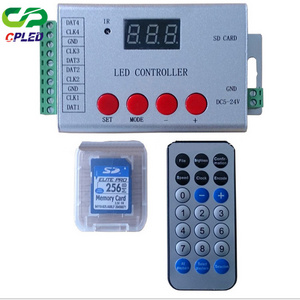 Remote SD Cards led sd card dmx controller 4 output SD card controller dmx512 SPI IR Wireless LED Controller h802se