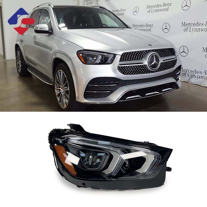 Wholesale Automotive Parts For Mercedes Benz 2020 W167 GLE400 GLE45 automotive parts & accessories LED headlights headlamp