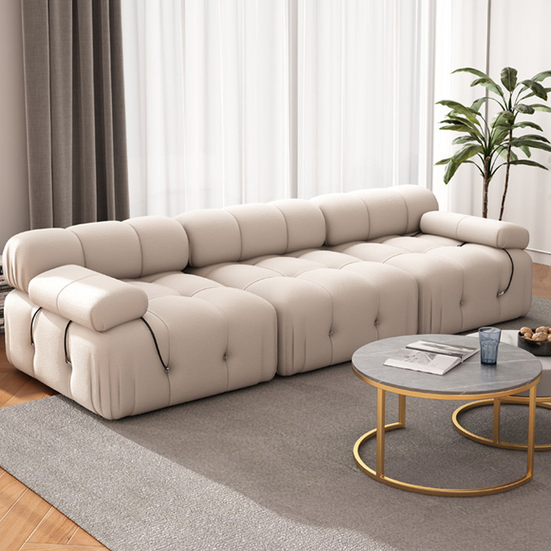 Living Room Furniture Velvet Sofa Modular Combination Sectional Colorful Sofa Seat High-End Style Home Sofa