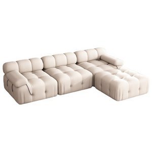 Living Room Furniture Velvet Sofa Modular Combination Sectional Colorful Sofa Seat High-End Style Home Sofa