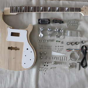 BK015 Brand name electric bass guitar kit neck