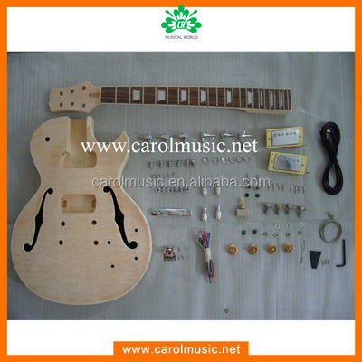 GK014 Hollow Body F Hole Electric Guitar Kits