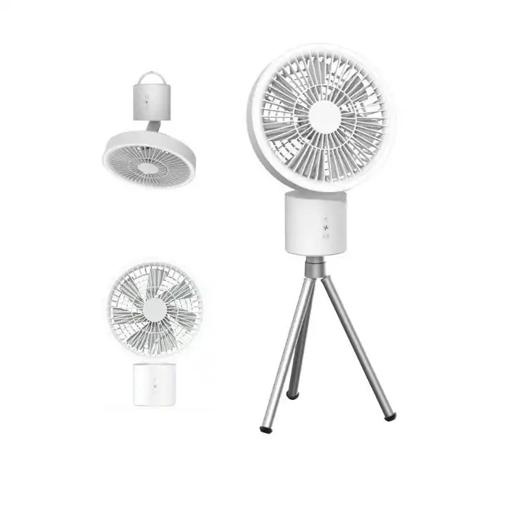 Multifunctional Outdoor Rechargeable Small Mosquito Repellent Ceiling Fan For Tent