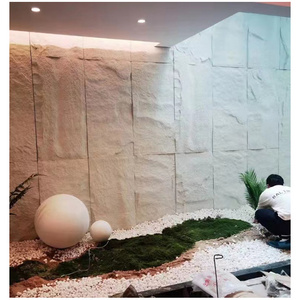 Artificial & faux rock face  PU  light weight polyurethane wall stone panel