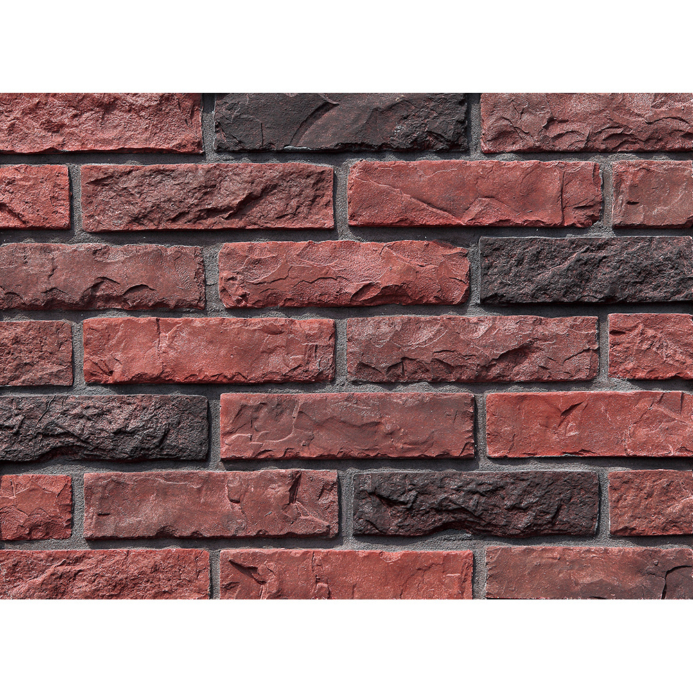 exterior brick wall panels interior decorative artificial fire clay cement brick tiles white 3d brick wall tile veneer