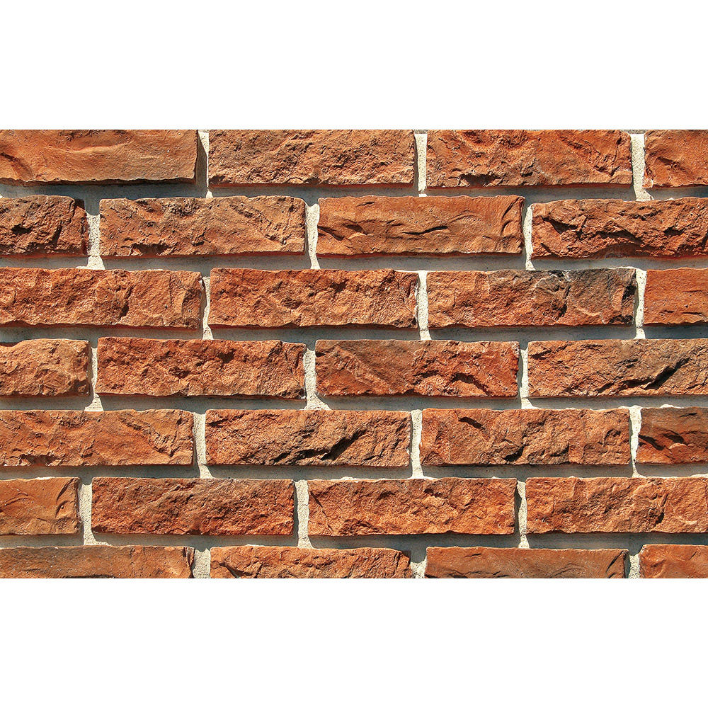 exterior brick wall panels interior decorative artificial fire clay cement brick tiles white 3d brick wall tile veneer