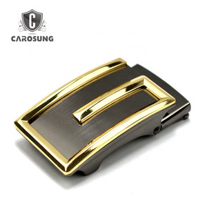 Factory Top Quality 35MM Automatic Spring Belt Buckle With Rubber Stopper Teeth