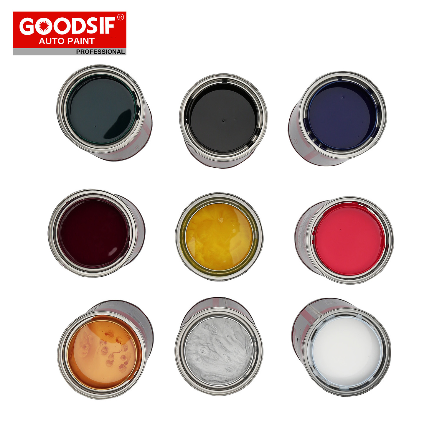 GOODSIF 1K  color  automotive coating car paint manufacture hot sale high quality car paint