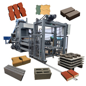 KAIQAIN QT4-15C Hot selling concrete brick molding machine cement brick block molds paving bricks mold for wall house