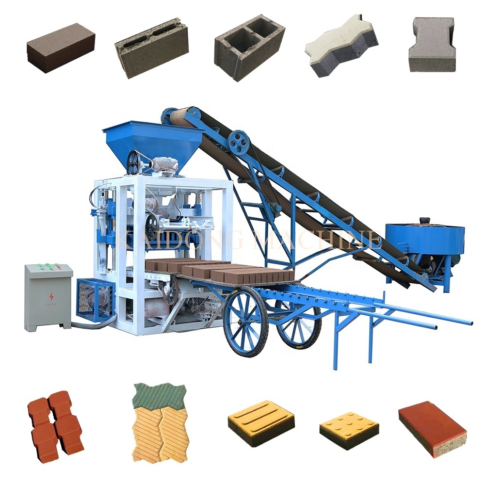 Online Vibration Brick Making Machine Widely Used Concrete Block Maker for Home Based Jobs and Easy Money Maker