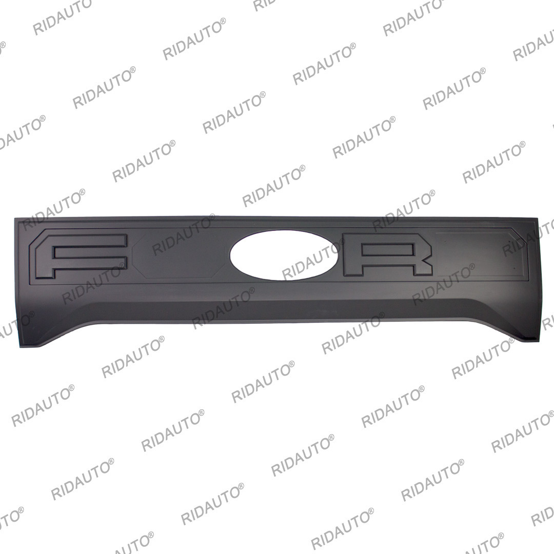 Matte Black Tail Rear Gate Door Trim Tailgate Trunk Lid Cover With/NO Hole Guard Plate For NEXT GEN FORD RANGER T9 2023 2024