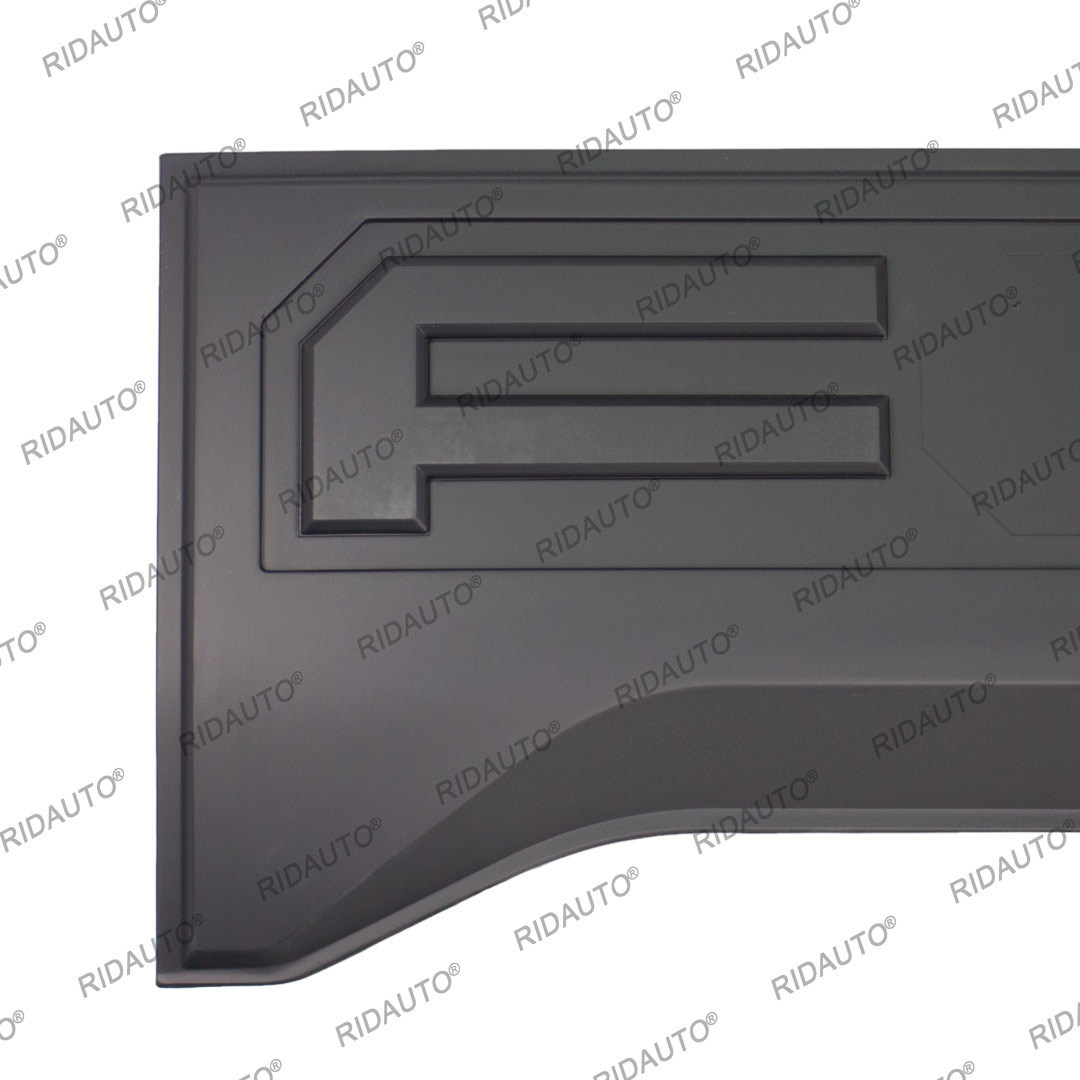 Matte Black Tail Rear Gate Door Trim Tailgate Trunk Lid Cover With/NO Hole Guard Plate For NEXT GEN FORD RANGER T9 2023 2024