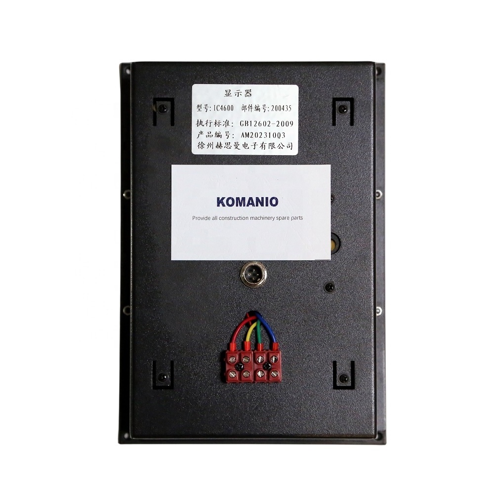 wholesale China original truck crane spare parts LCD IC4600 monitor IC4600 display for XCMG spare parts