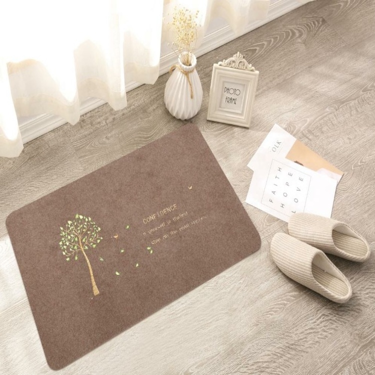 Door mat Indoor Outdoor Anti Slip Dust Waterproof rugs Absorbent Bathroom Mat Kitchen Carpet