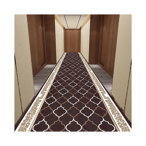 3D Printed Traditional Design Carpet Runner Fire Resistance Banquet Corridor Hallway Rug Carpet For Hotel