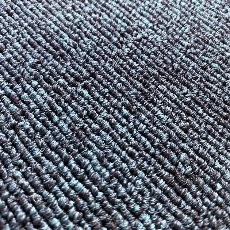 No Slip High Traffic PP Carpet 50x50 Office Floor PVC Backing Carpet Tiles For Sale