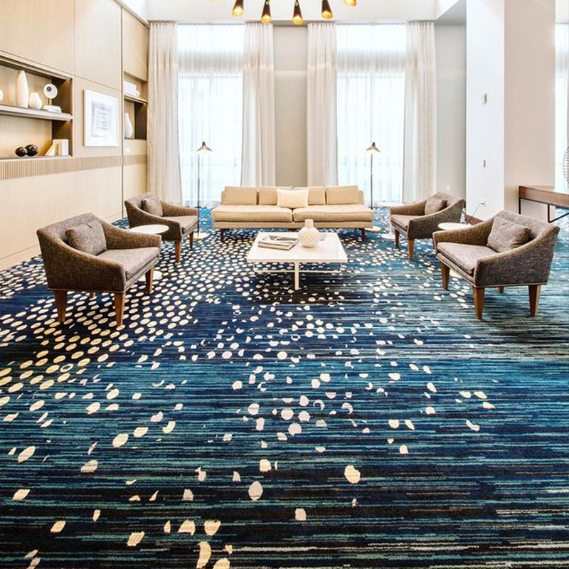 Manufacturer Luxury Hotel Moquette Supplier Alfombra Contemporary Design Carpeting For Hotel Restaurant