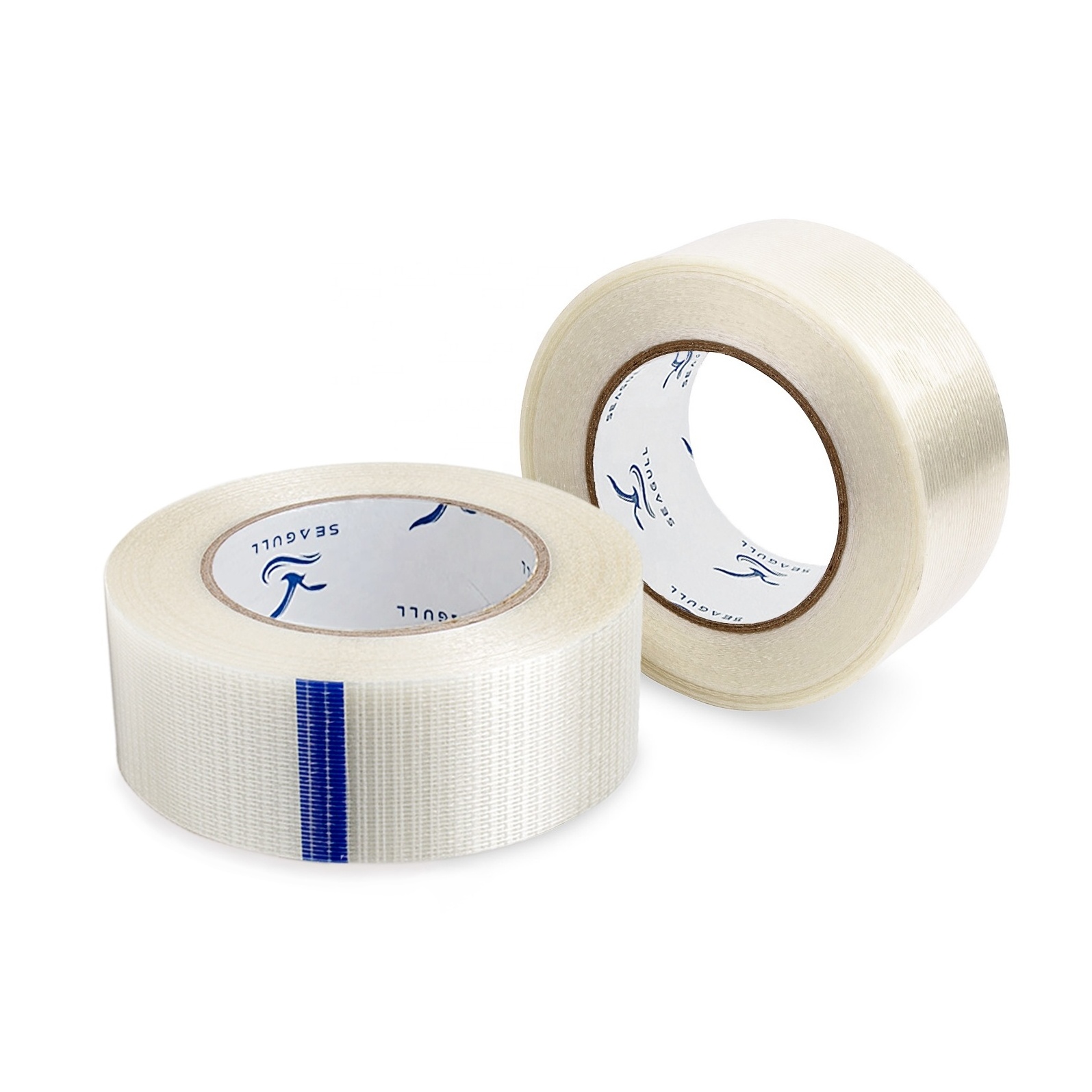 Fiberglass Filament Reinforced Strapping Tape Self Adhesive Mono Straight Filament Tape