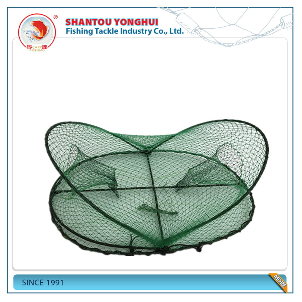 High Quality Commercial Fishing Crab Traps Aquaculture Traps Folding Crab Pot Fishing Net Trap