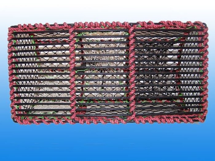 High quality Commerical Heavy Duty Fishing Lobster traps for sale black Netting Aquaculture Lobster Trap