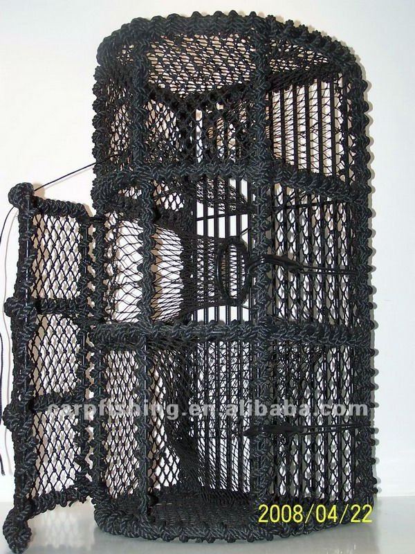 Wholesale Lobster Traps Shrimp Trap Spring Cage Fish Cage Floating Square Folding Spring Cage Crab Trap