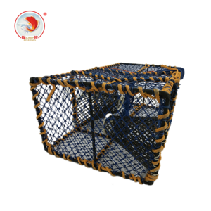 High quality Commerical Heavy Duty Fishing Lobster traps for sale black Netting Aquaculture Lobster Trap