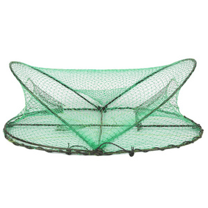 High Quality Commercial Fishing Crab Traps Aquaculture Traps Folding Crab Pot Fishing Net Trap