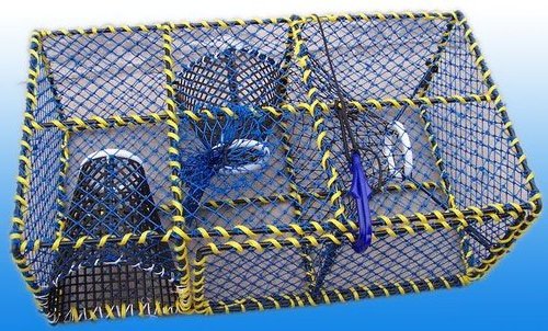 High quality Commerical Heavy Duty Fishing Lobster traps for sale black Netting Aquaculture Lobster Trap