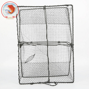 Good Price Aquaculture Traps Hot Selling Shrimp Cage Nylon Foldable Crab Fish Trap