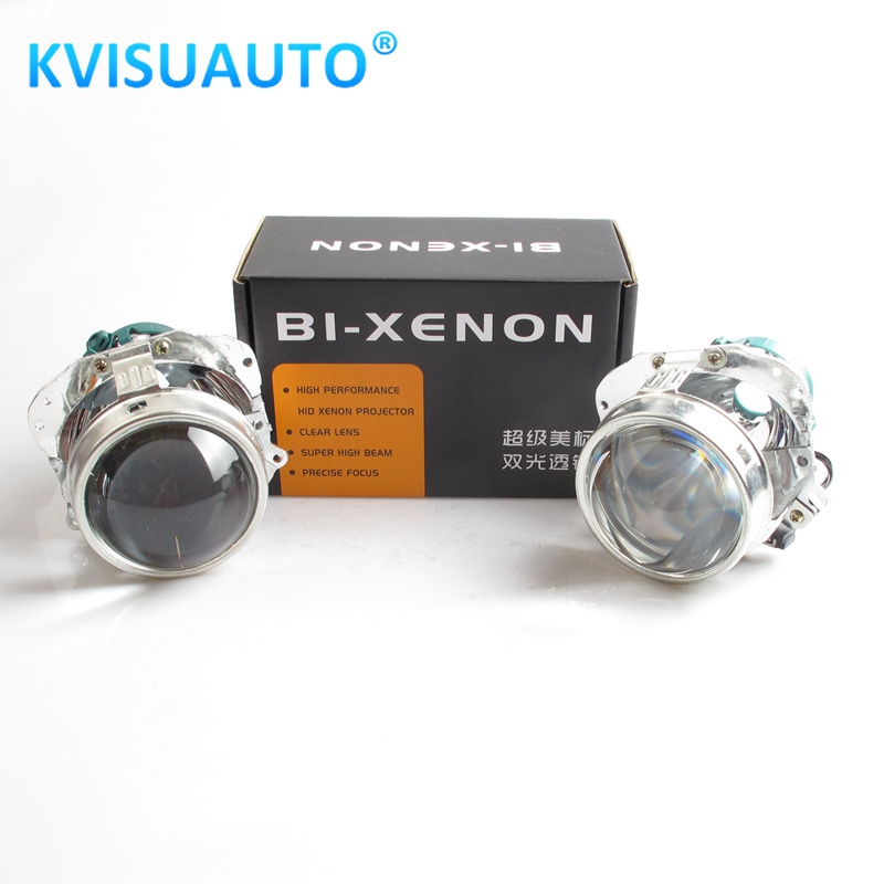 CQL KVISUAUTO 3.0 Inch EVOX-R 2.0 Car Bi Xenon Hid Projector Lens Metal Holder D1S D2S D3S D4S Hid Xenon  for hella 4