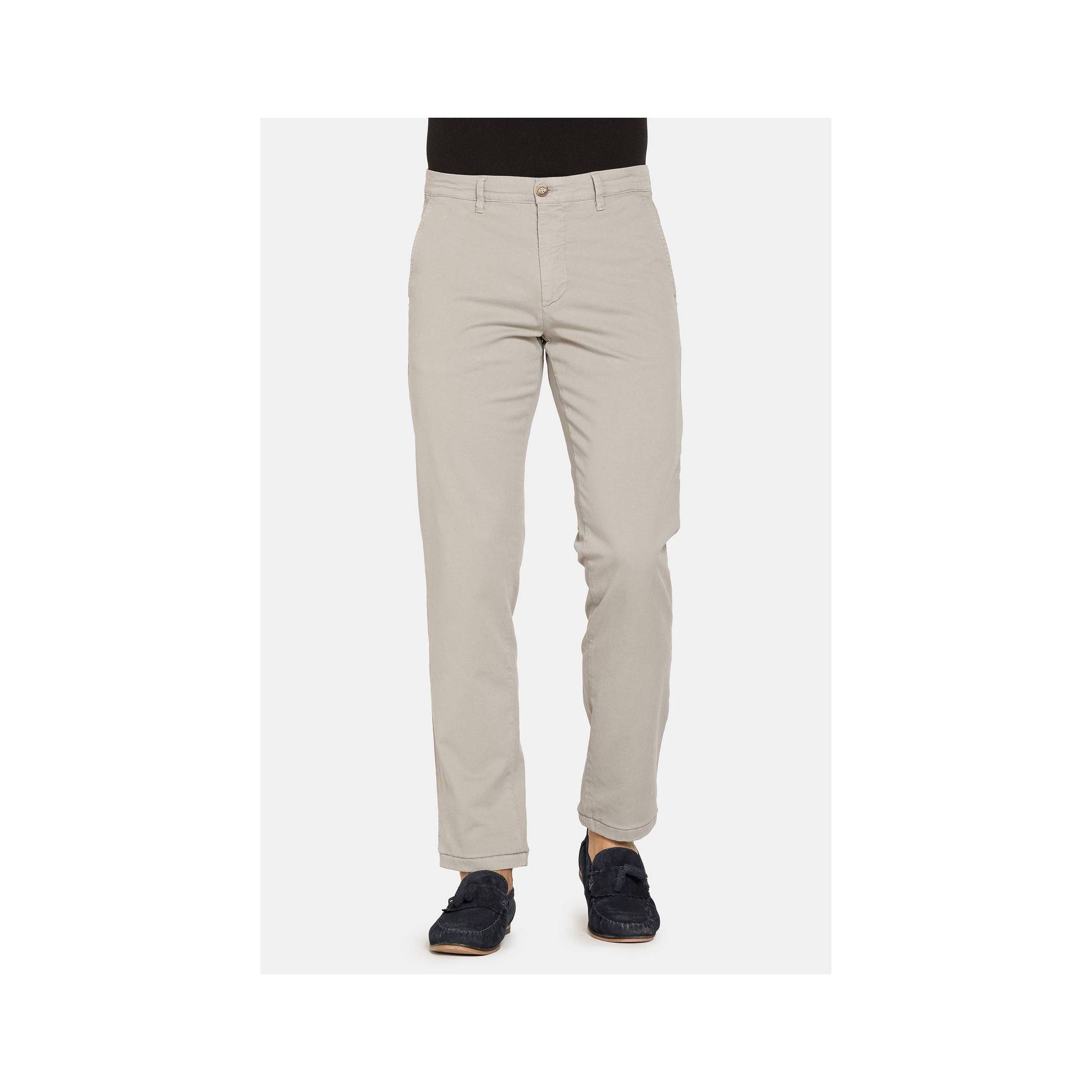 Pants wholesale Italian high organic cotton trousers men's jeans light stretch gabardine regular fit men's trousers