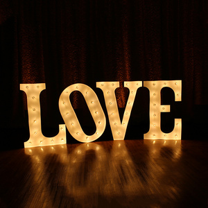 Outdoor Large Marquee Big Love Letters Giant LED Light Up Letters