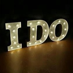 Outdoor Large Marquee Big Love Letters Giant LED Light Up Letters