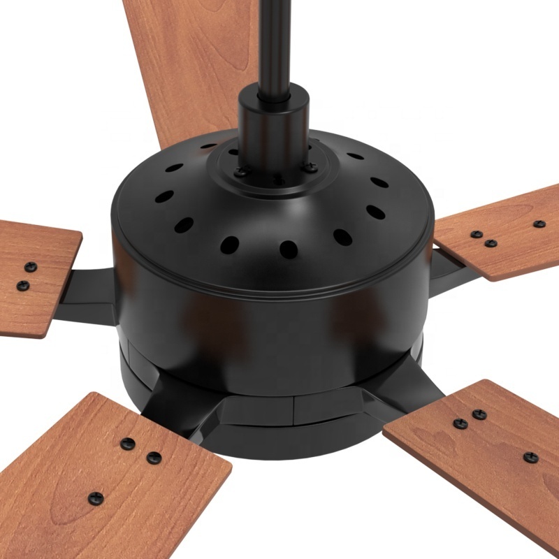 New design dc ceiling fan wood ceiling fan for home 56 inch ceiling fan with led light