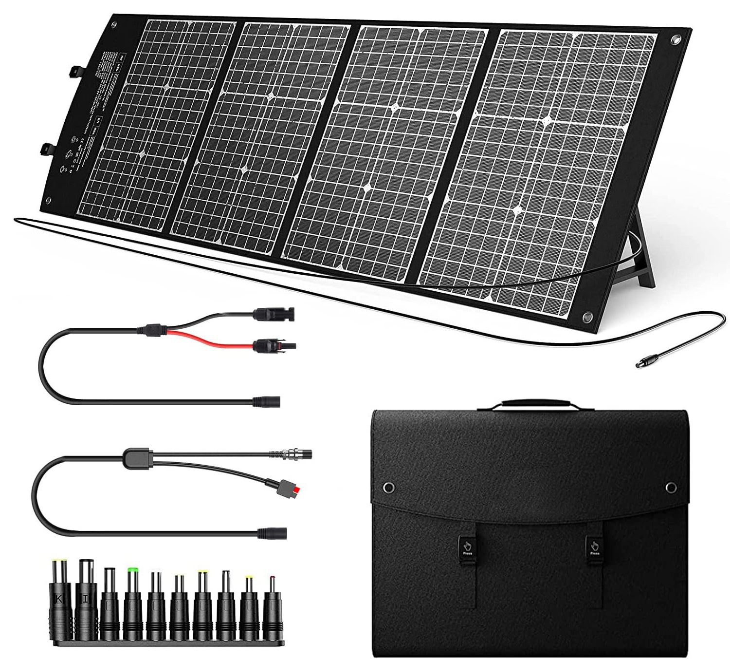 Top Quality 200W Portable Solar Panel For Power Station Foldable Solar Panel 100W Panel Fotovoltaico