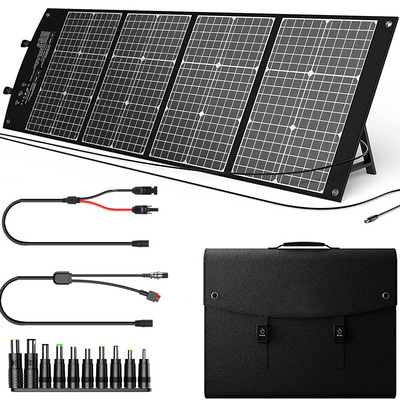 Top Quality 200W Portable Solar Panel For Power Station Foldable Solar Panel 100W Panel Fotovoltaico