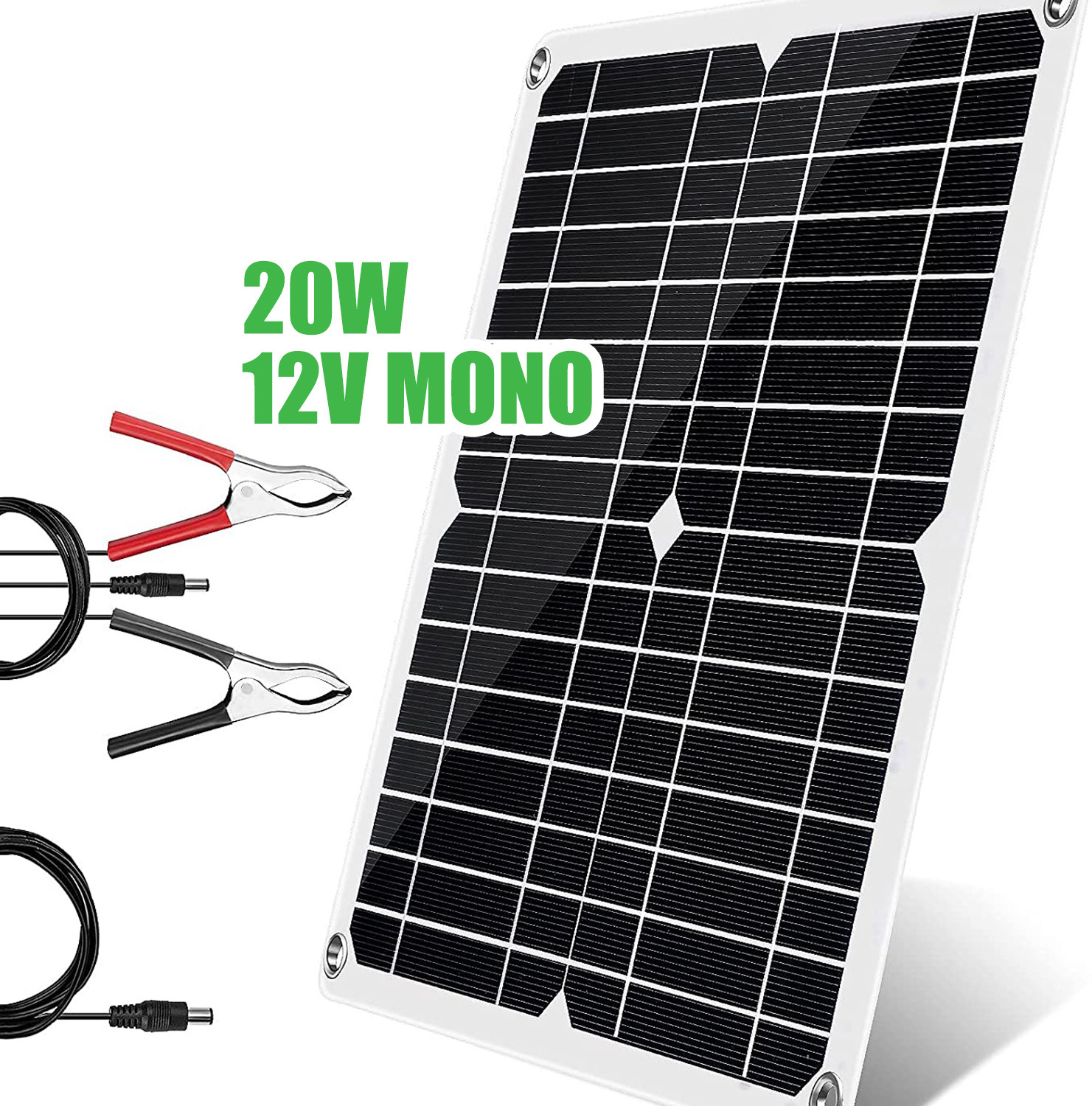 Stock 12V Solar Panel 10W 20W 30W 40W Small Size Mini 20W Panel Mobile Phones Mono Solar Panel  CA-1005