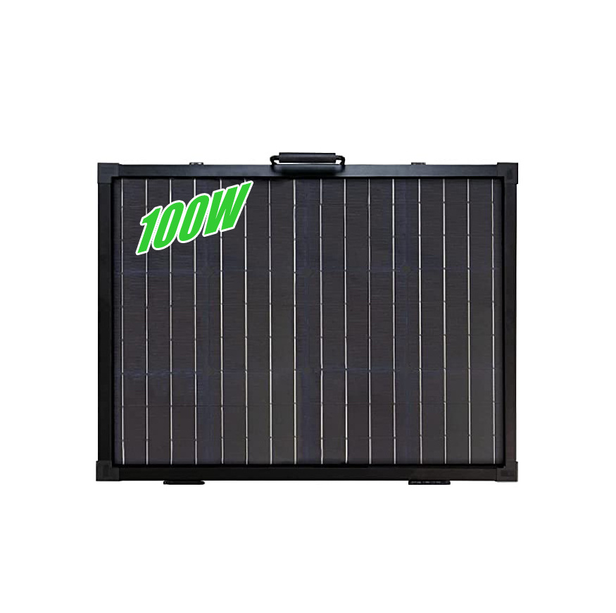 300Watt Glass Monocrystalline Cell 12v Foldable Solar Panel System Suitcase Case solar collector  Lightweight CA330-SL