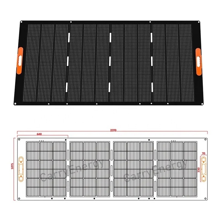 Camping 400W Folding Solar Panel Portable Solar System SunPower Solar Panel For Rv Charge Outdoor Emergency