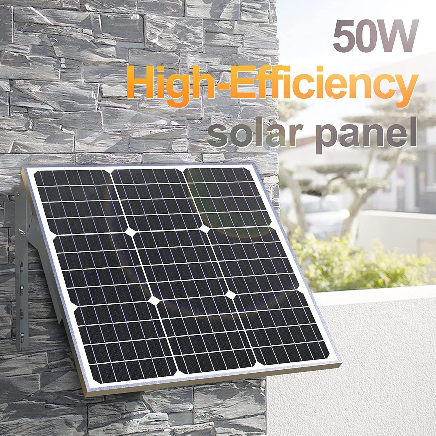 50W/12V Solar Panel system Kit Trickle Charger Maintainer  Waterproof Control battety Adjustable Mounting CA223-SL